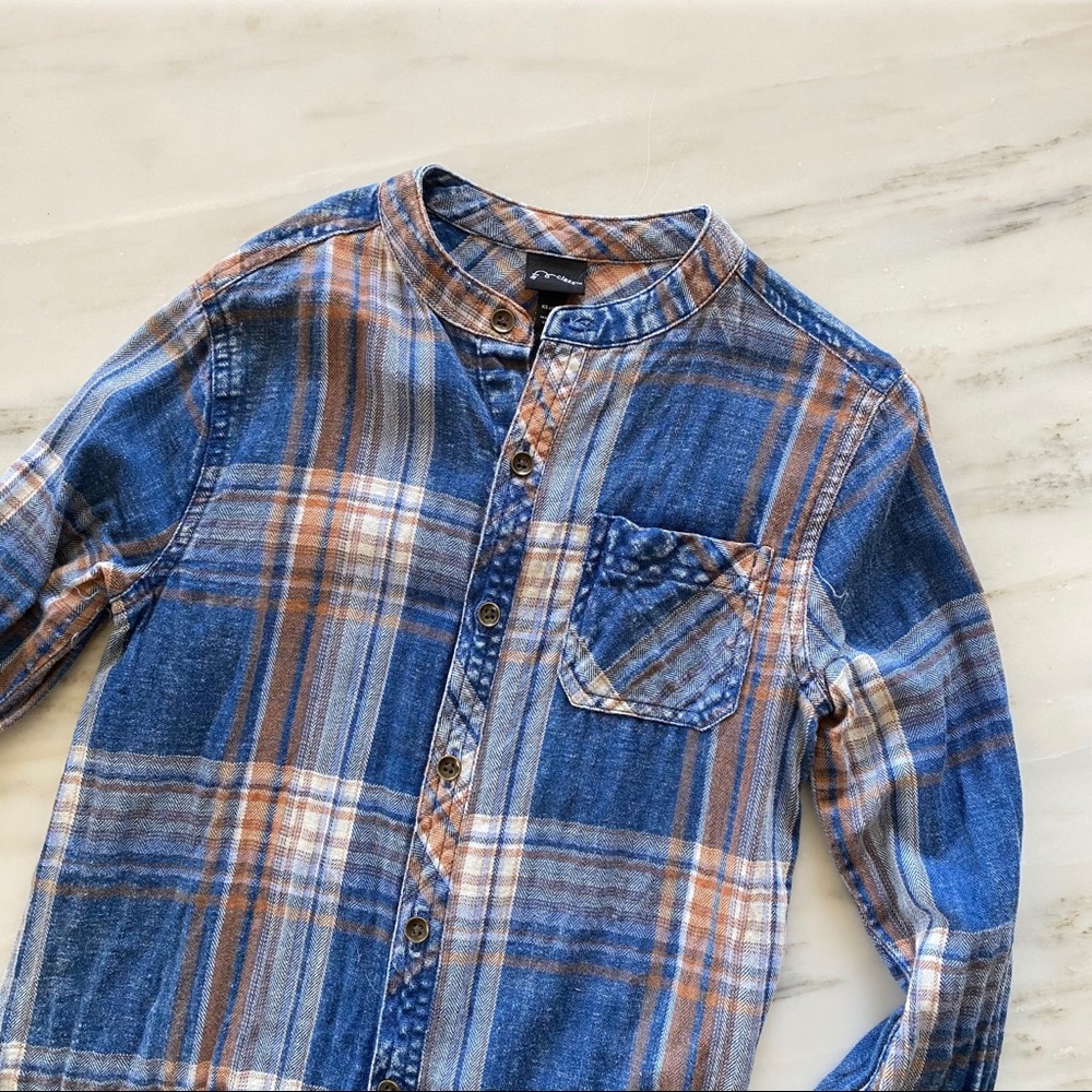 Soft Plaid Button Up